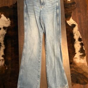 Wrangler Light Blue Flare Jeans for Women